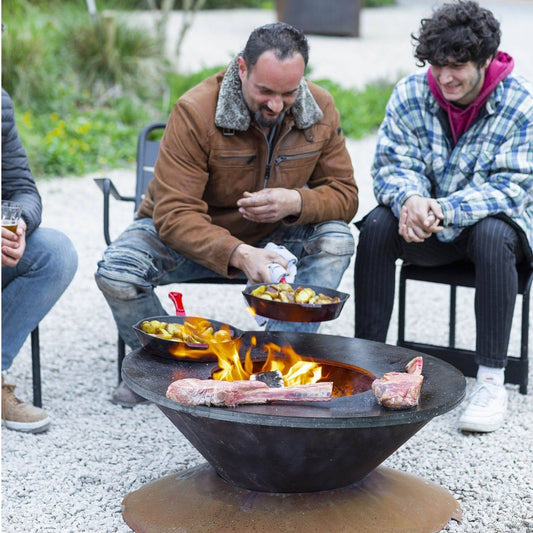 PLANCHA-BRASERO-BARBECUE : BRASEO TABLE BASSE