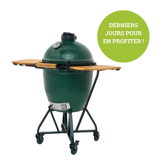 Derniers jour pour en profiter - Big Green Egg LARGE Pack Chariot + étagères.
