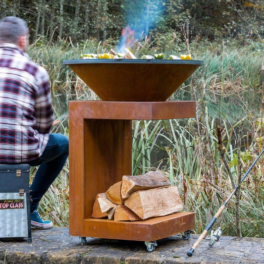 PLANCHA-BRASERO-BARBECUE : C-COOK 825mm