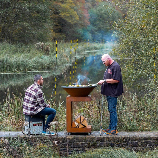 PLANCHA-BRASERO-BARBECUE : C-COOK 980mm