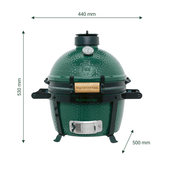 Promotion 2026 ! Big Green Egg MiniMax avec berceau à poignées et convEGGtor